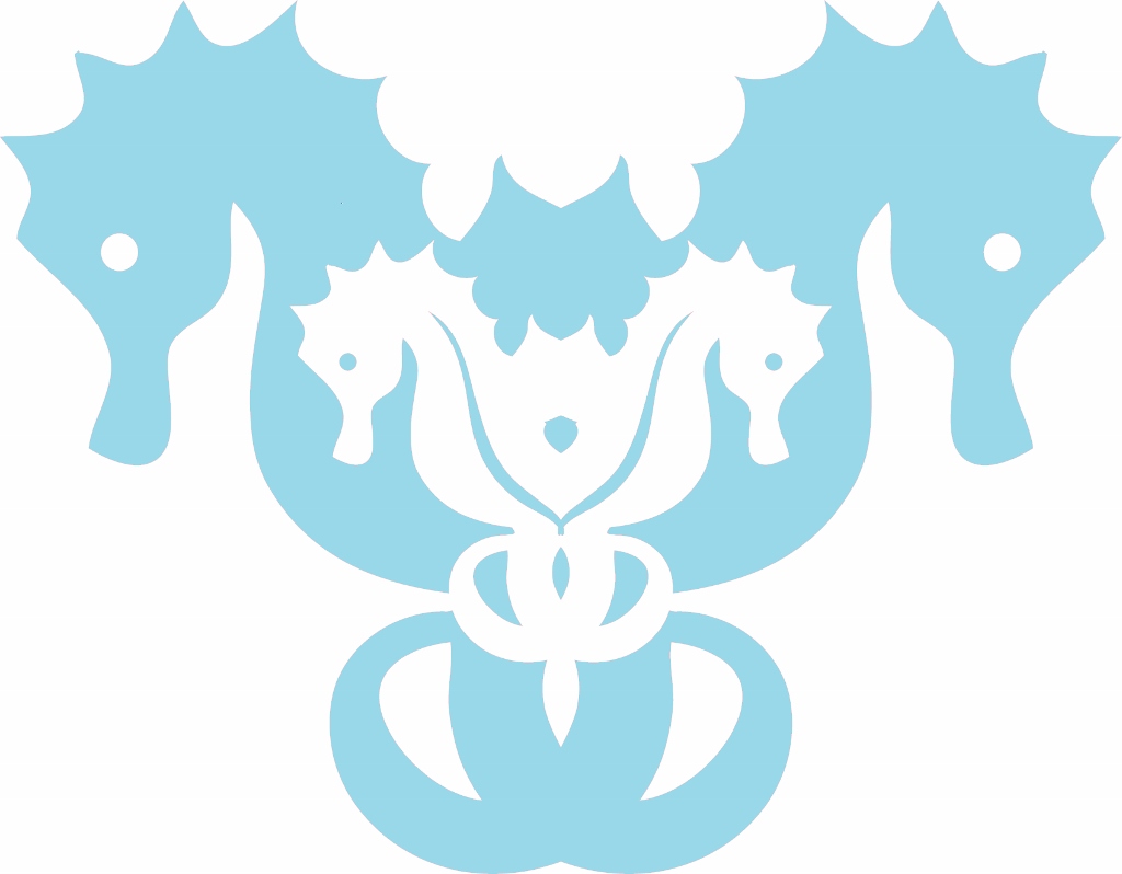 Seahorse Logo | missfrugalfancypants.com