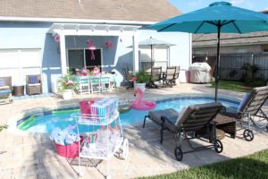 Lilly Pulitzer | Cabana Party | Flamingo Birthday Party | missfrugalfancypants.com