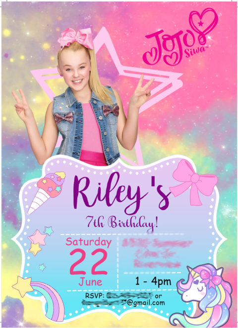 JoJo Siwa Birthday Party - Miss Frugal Fancy Pants